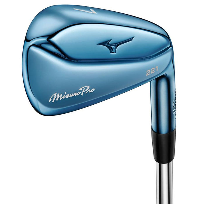 Mizuno Pro 221 Blue IP Golf Irons - Limited Edition