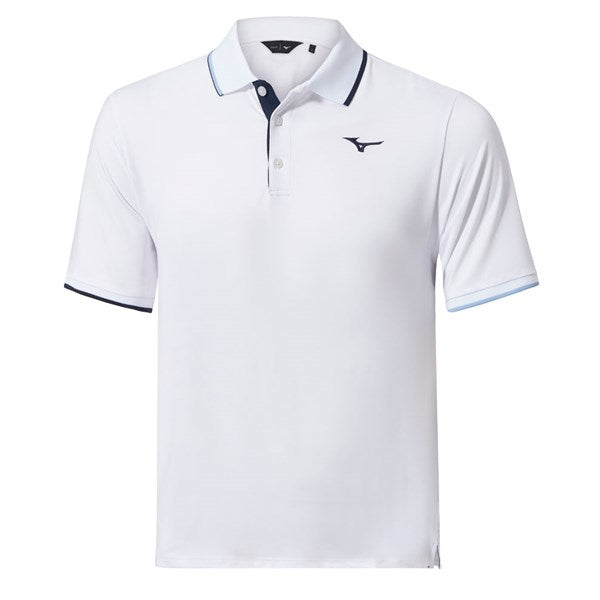 Mizuno Quick Dry Comp Plus Golf Polo Shirt - White