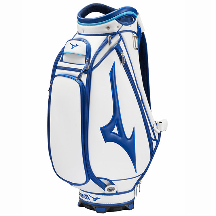 Mizuno Tour Staff Golf Bag - White/Blue