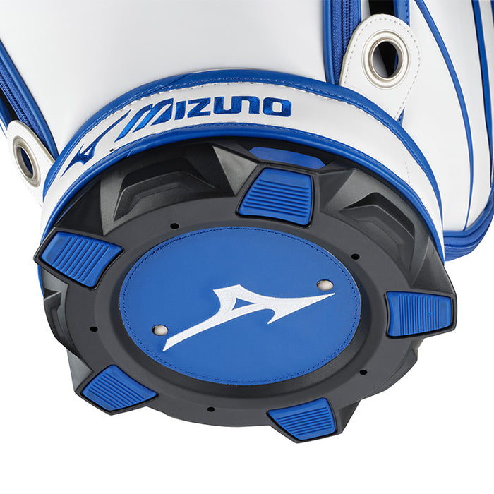 Mizuno Tour Staff Golf Bag - White/Blue