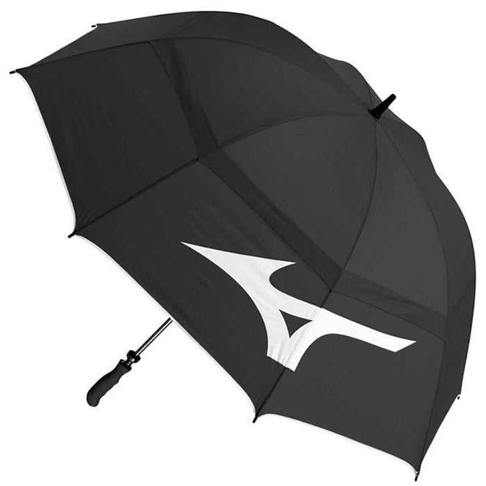 Mizuno Tour Twin Canopy Golf Umbrella - Black