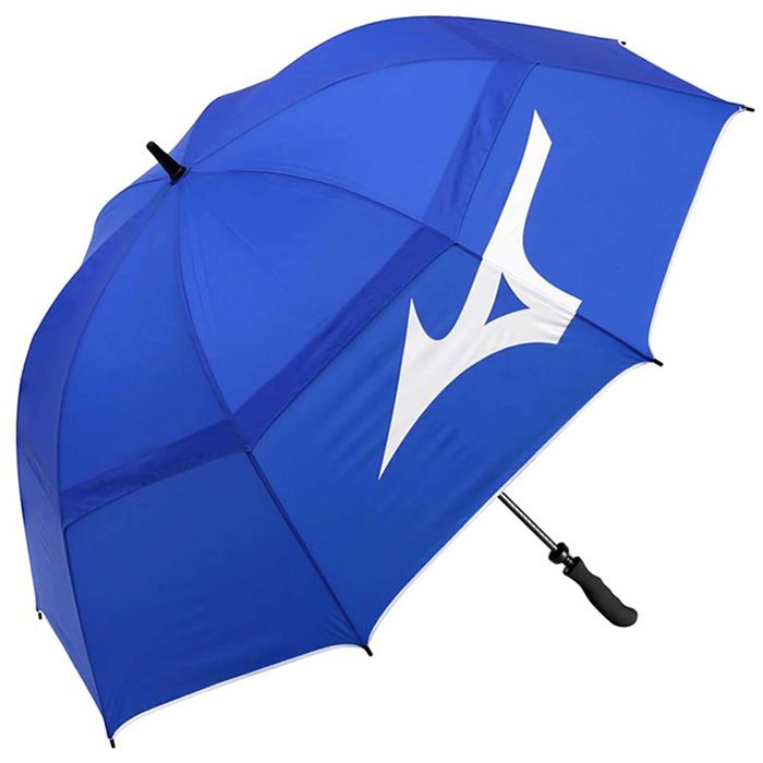 Mizuno Tour Twin Canopy Golf Umbrella - Staff Blue