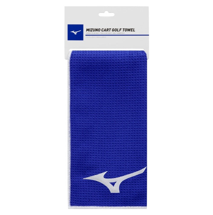 Mizuno Microfibre Golf Towel - Blue