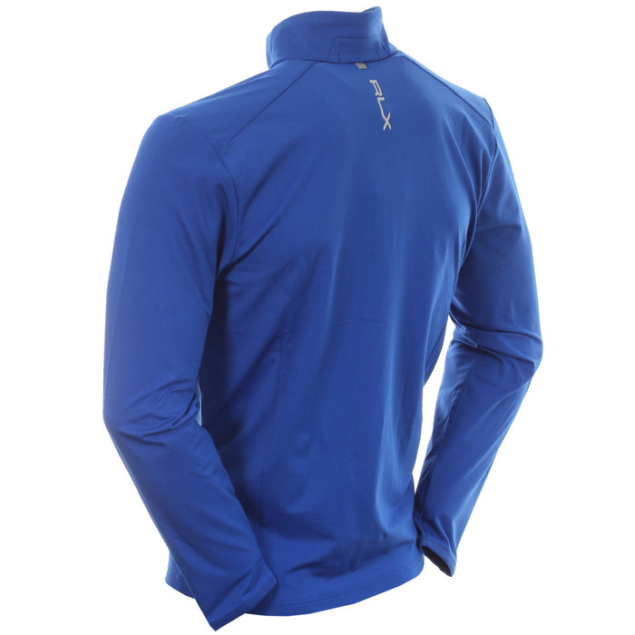 RLX Golf Half-Zip Mock Sweater - Blue