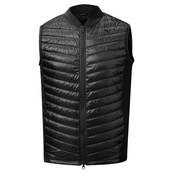 Mizuno Mens Move Warmer Golf Gilet - Black