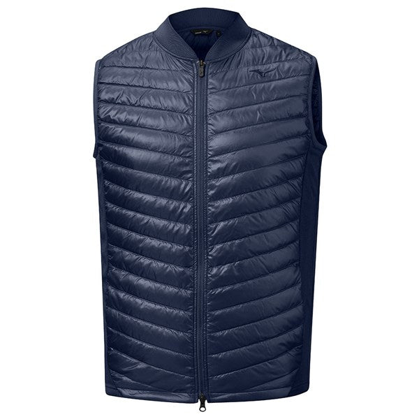 Mizuno Mens Move Warmer Golf Gilet - Navy