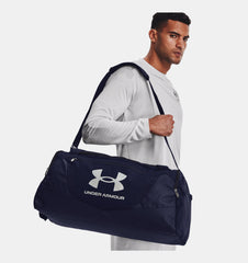 Midnight Navy - Aerial Printed Duffle Bag