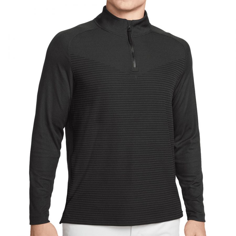 Nike Dri-Fit ADV Vapor Half-Zip Golf Pullover - Black