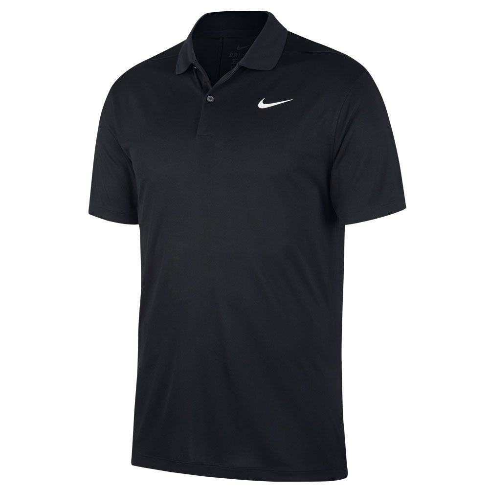 Nike Dri-Fit Victory Golf Polo Shirt - Black