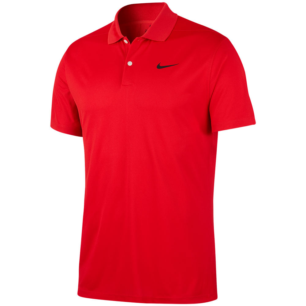 Nike Dri-Fit Victory Mens Golf Polo Shirt - Red