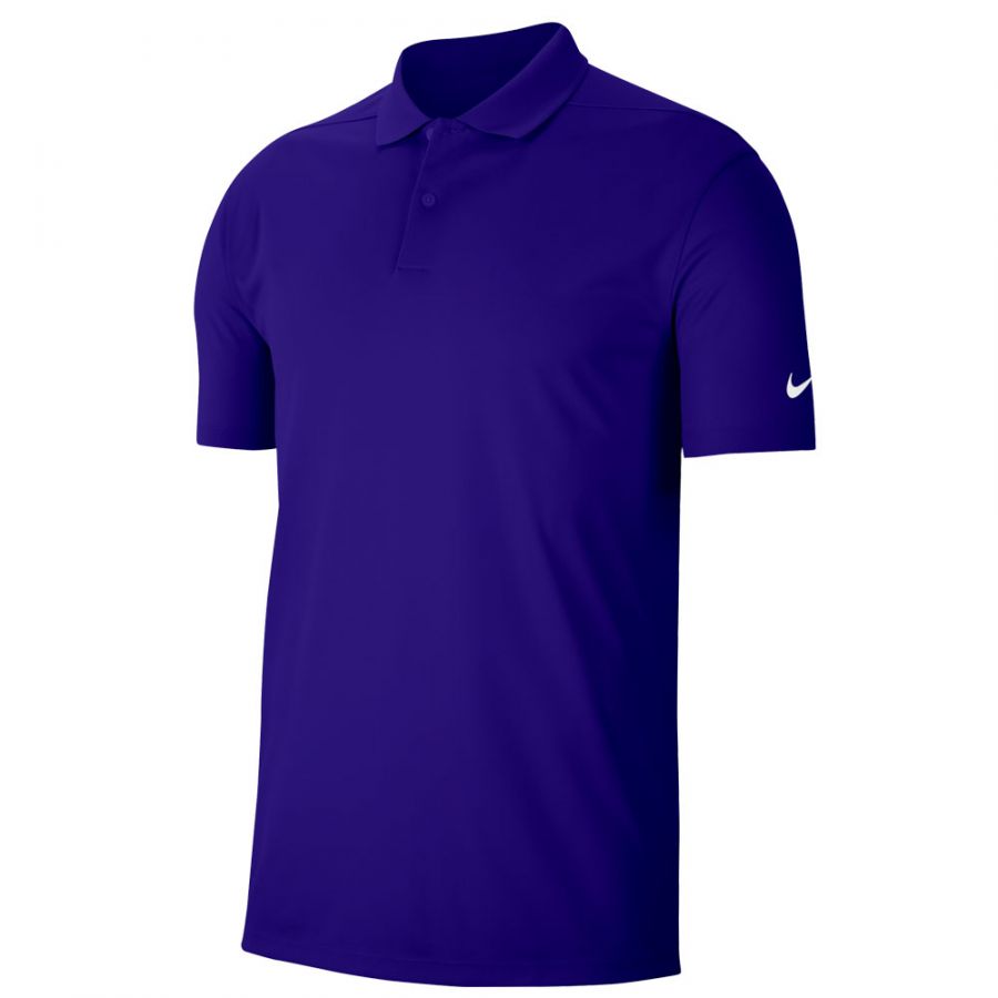 Nike Dri-Fit Victory Mens Golf Polo Shirt - Blue