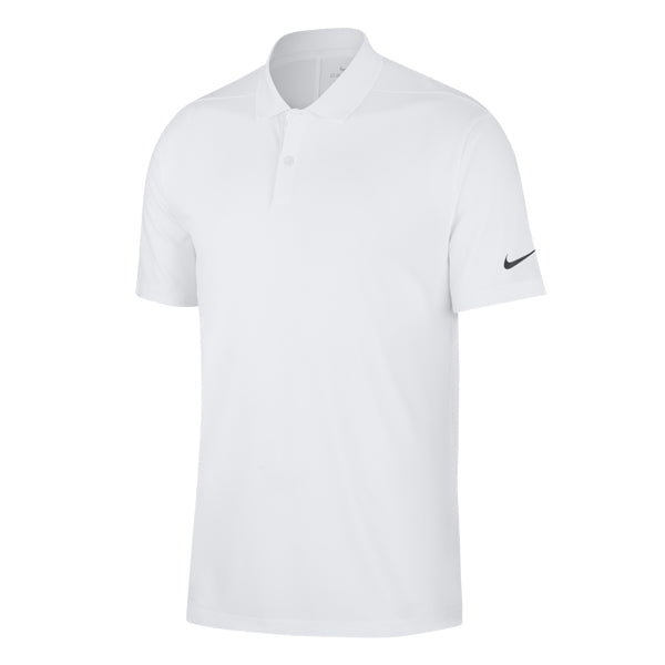 Nike Dri-Fit Victory Mens Golf Polo Shirt - White