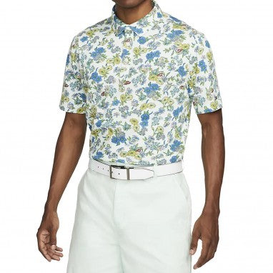 Nike Dri-Fit Player Floral Golf Shirt - Green