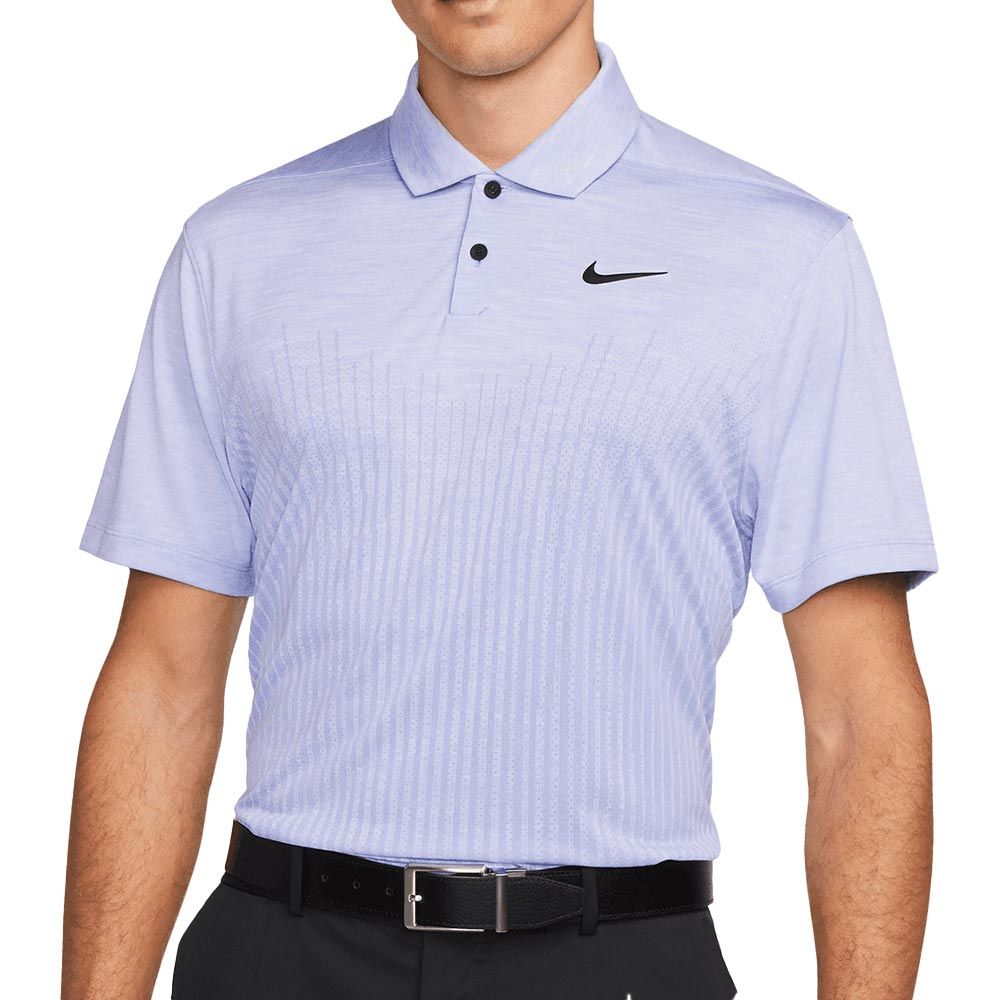 Nike Dri-Fit ADV Vapor Engineered Jacquard Golf Polo Shirt - Purple Pulse/Barely Grape