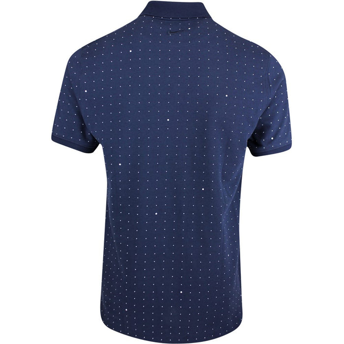 Nike Space Dot Golf Polo Shirt - Navy