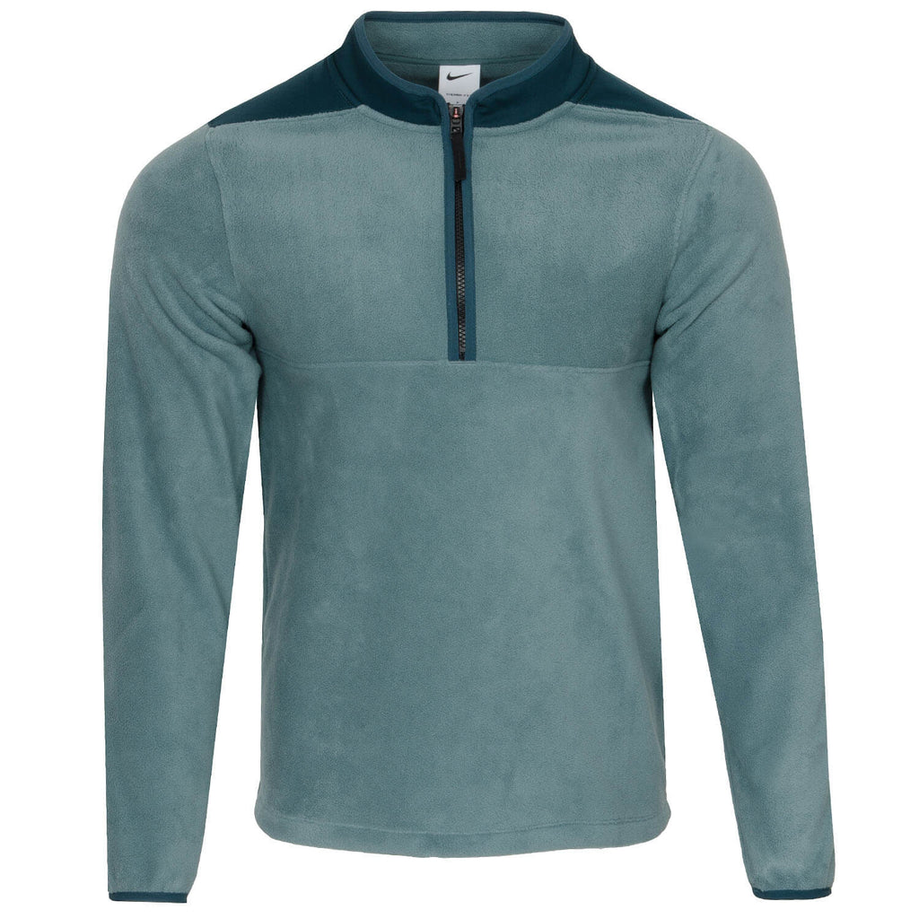Nike Therma-Fit Victory 1/2 Zip Fleece Golf Sweater - Green