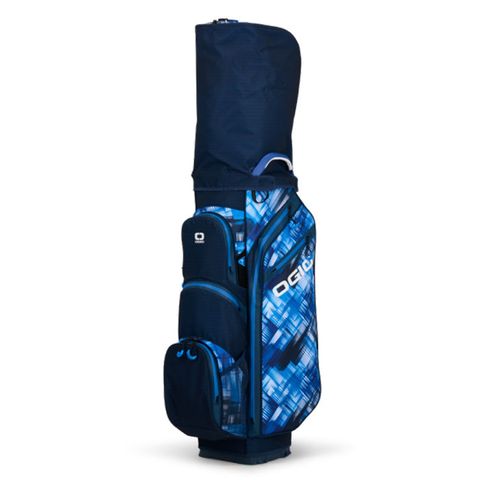 Ogio 2023 All Elements Golf Cart Bag - Blue Hash