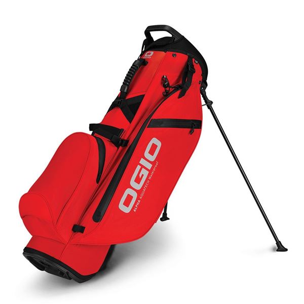 Ogio Alpha Aquatech Waterproof Golf Stand Bag - Red