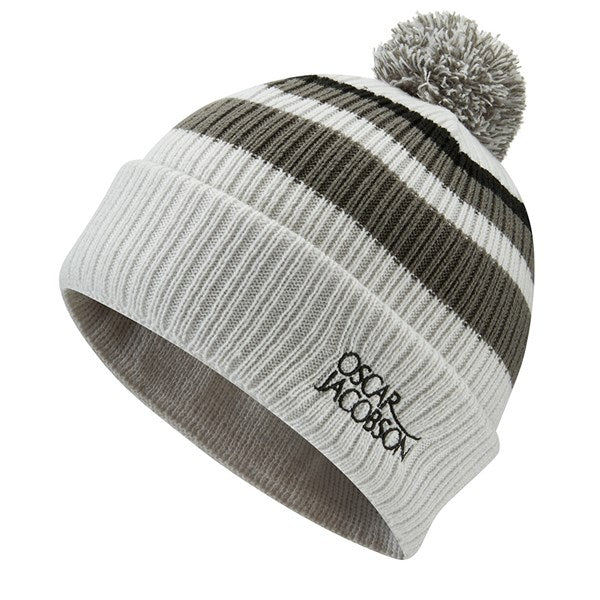 Oscar Jacobson Mabel Knitted Golf Beanie - Grey