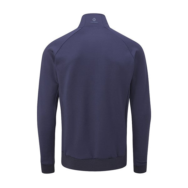 Oscar Jacobson Trent Tour Golf Sweater - Navy