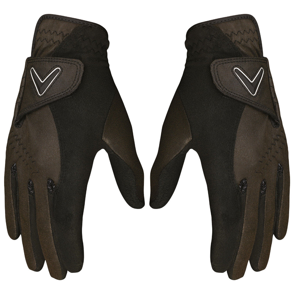 Callaway Opti Grip Ladies Rain Gloves (Pair) - Black