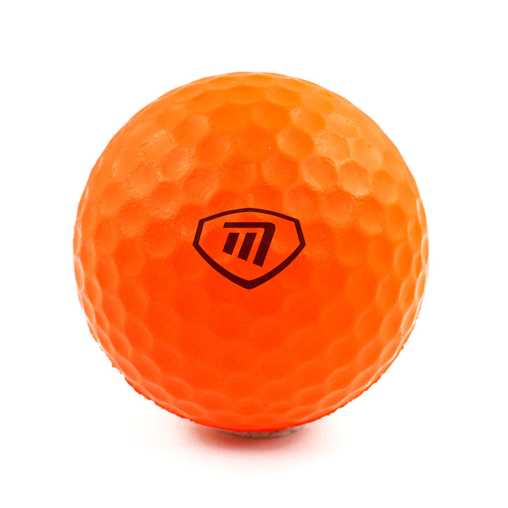 Masters LiteFlite Foam Practice Balls - Orange - 6 Pack