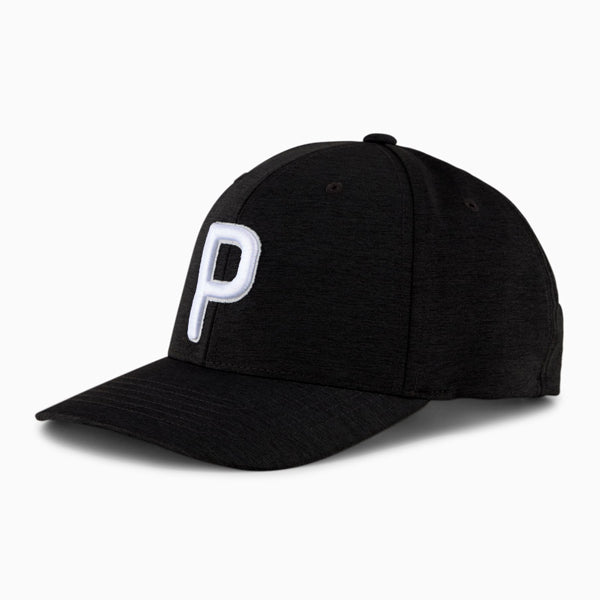 Puma P110 Snapback Golf Cap - Black