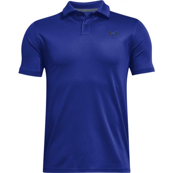 Under Armour Junior Performance Golf Polo Shirt - Blue