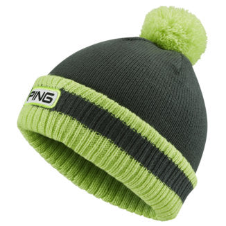 Ping Baird Golf Bobble Hat - Grey/Green