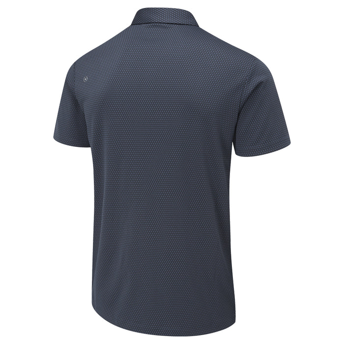 Ping Halcyon Golf Polo Shirt - Oxford Blue