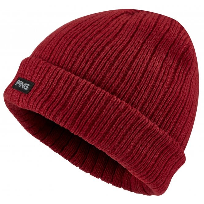 Ping Kendal Golf Beanie - Red