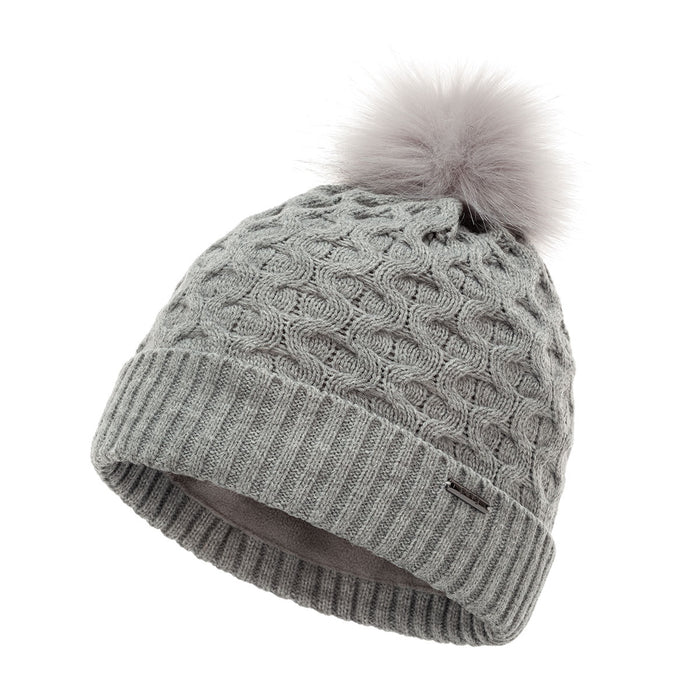 Ping Ladies Classic Bobble Golf Hat - Grey