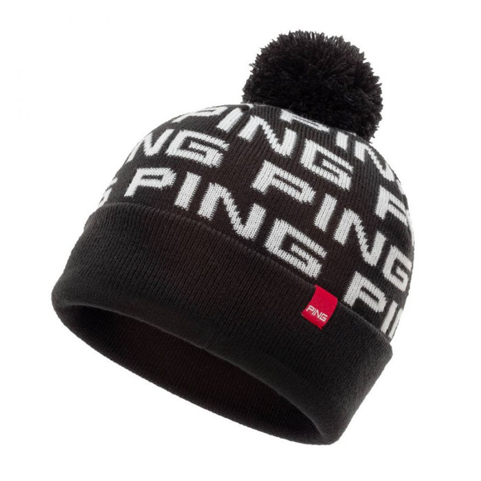 Ping Logo Bobble Golf Beanie