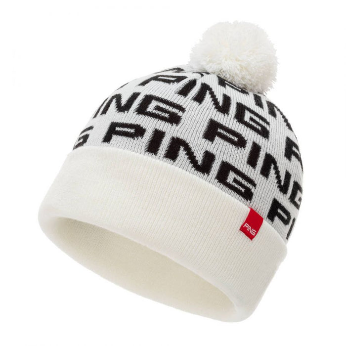 Ping Logo Bobble Golf Beanie