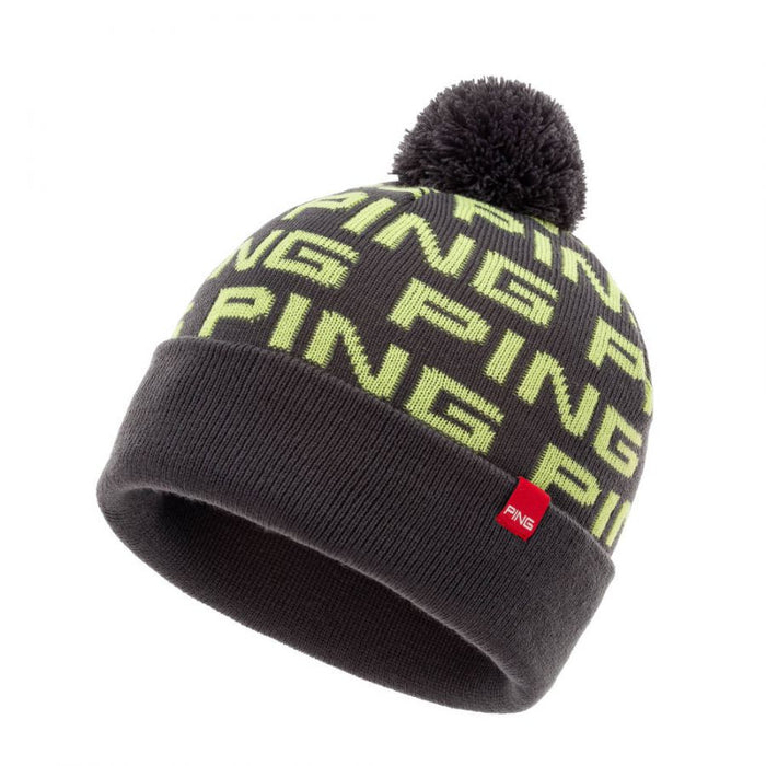 Ping Logo Bobble Golf Beanie