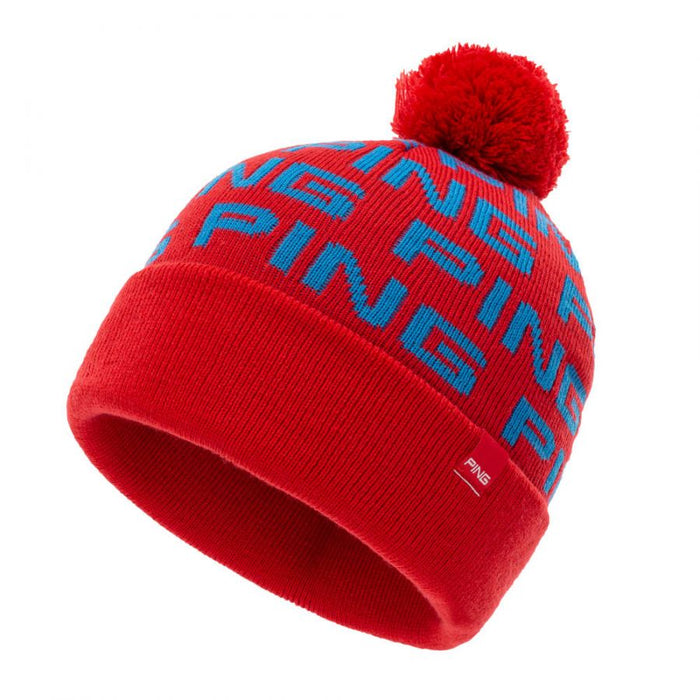 Ping Logo Bobble Golf Beanie