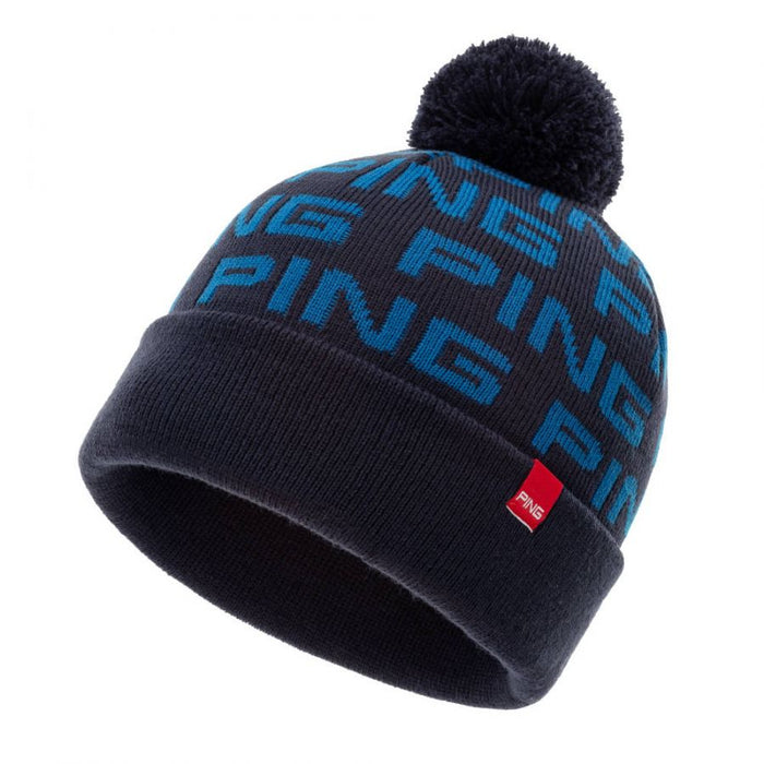 Ping Logo Bobble Golf Beanie