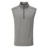 Ping Ramsey Fleece Golf Vest Pullover - Ash Marl