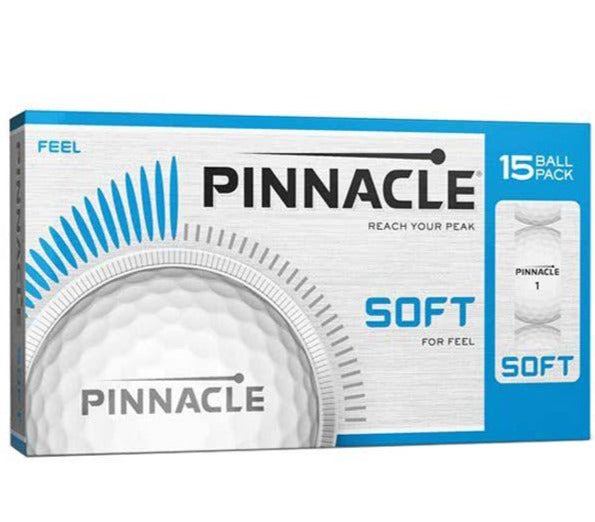 Pinnacle Soft Golf Balls - White