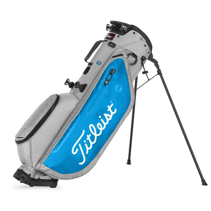 Titleist Players 4 Golf Stand Bag - Sleet Grey/Blue