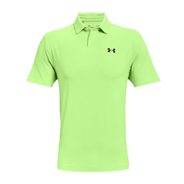 Under Armour T2G Mens Golf Polo Shirt - Lime/Navy