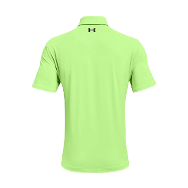 Under Armour T2G Mens Golf Polo Shirt - Lime/Navy