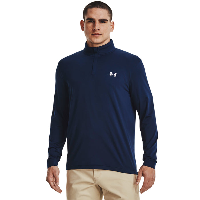 Under Armour Playoff 1/4 Zip Golf Pullover - Navy