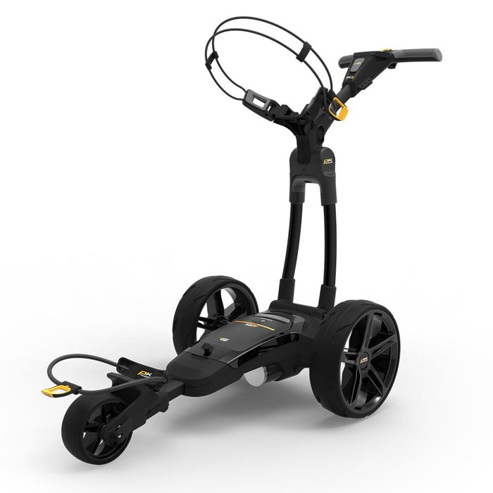 Powakaddy FX3 EBS Electric Golf Trolley - Black 18 Hole Battery (Extended Battery Available)