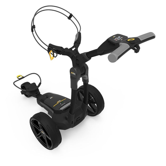 Powakaddy FX3 EBS Electric Golf Trolley - Black 18 Hole Battery (Extended Battery Available)