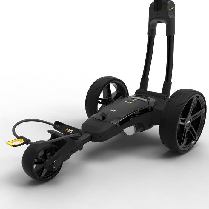 Powakaddy FX3 EBS Electric Golf Trolley - Black 18 Hole Battery (Extended Battery Available)