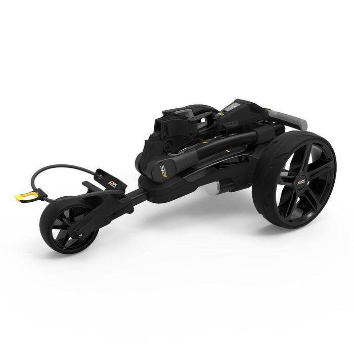 Powakaddy FX3 EBS Electric Golf Trolley - Black 18 Hole Battery (Extended Battery Available)