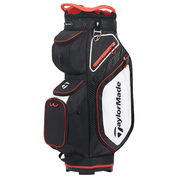Taylormade 8.0 Pro Golf Cart Bag - Black/White/Red