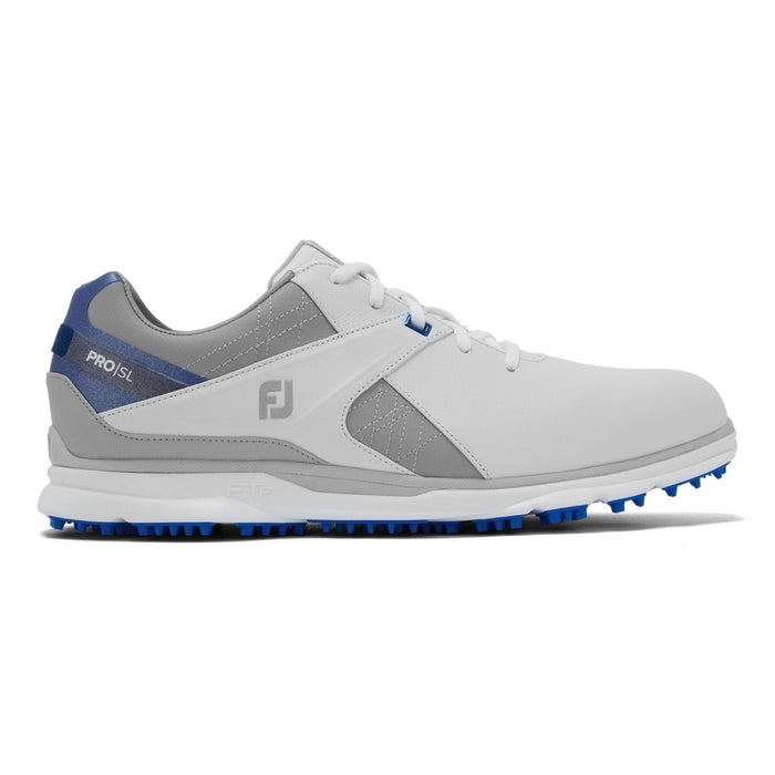 Footjoy Pro SL '20 Golf Shoes - White/Grey/Blue