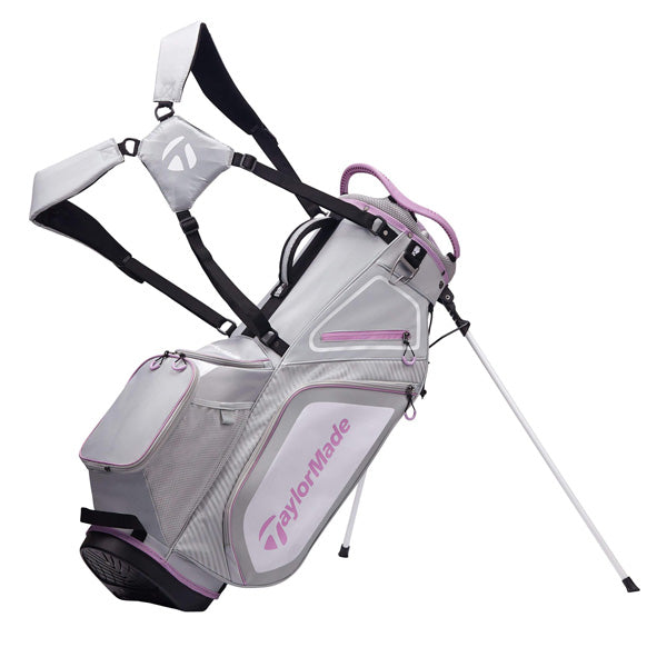 Taylormade 8.0 Pro Golf Stand Bag - Grey/Purple